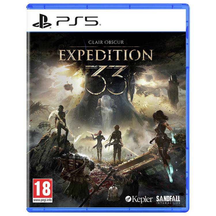 Clair Obscur Expedition 33 PS5 game disc, imported from the UK