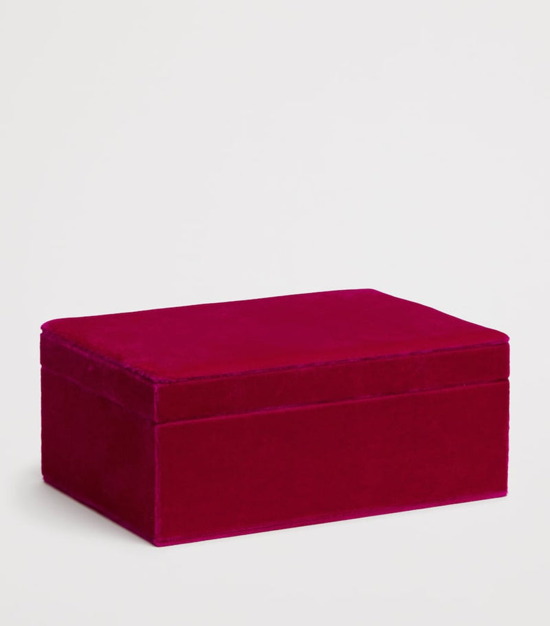Sophie Bille Brahe Velvet Silk Tresor Grande jewellery box (British brand)