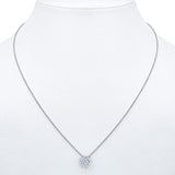 Costco 0.50ctw diamond pendant 14ct white gold, UK version
