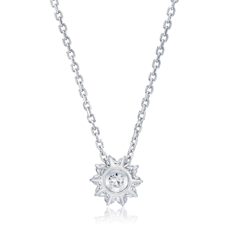 Costco 0.50ctw diamond pendant 14ct white gold, UK version