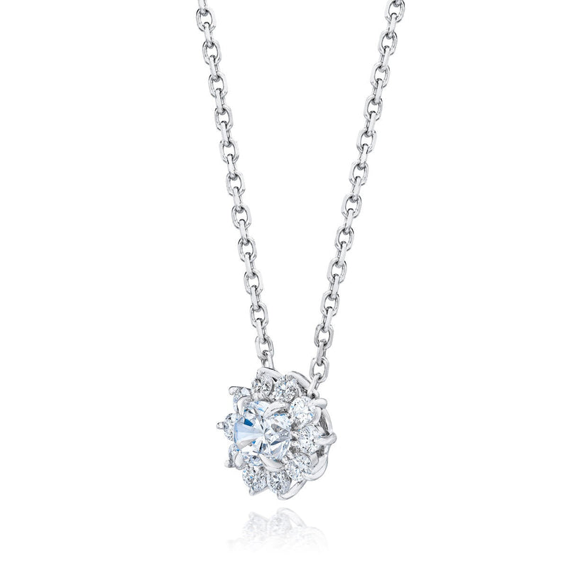 Costco 0.50ctw diamond pendant 14ct white gold, UK version