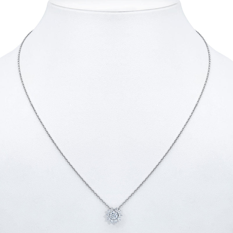 Costco 0.50ctw diamond pendant 14ct white gold, UK version