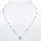 Costco 0.50ctw diamond pendant 14ct white gold, UK version