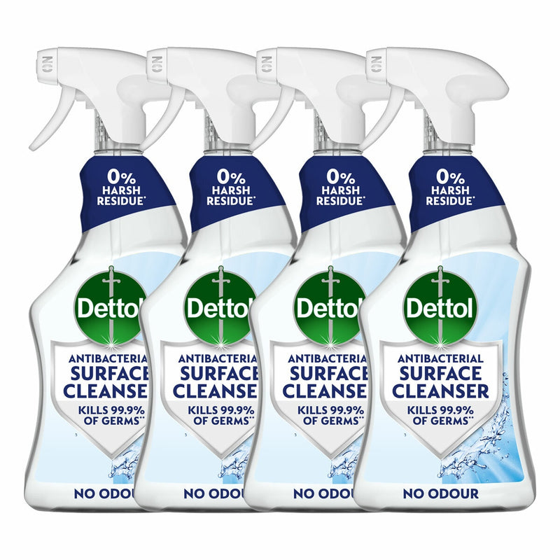 Dettol antibacterial surface cleanser 4 x 750ml - British product