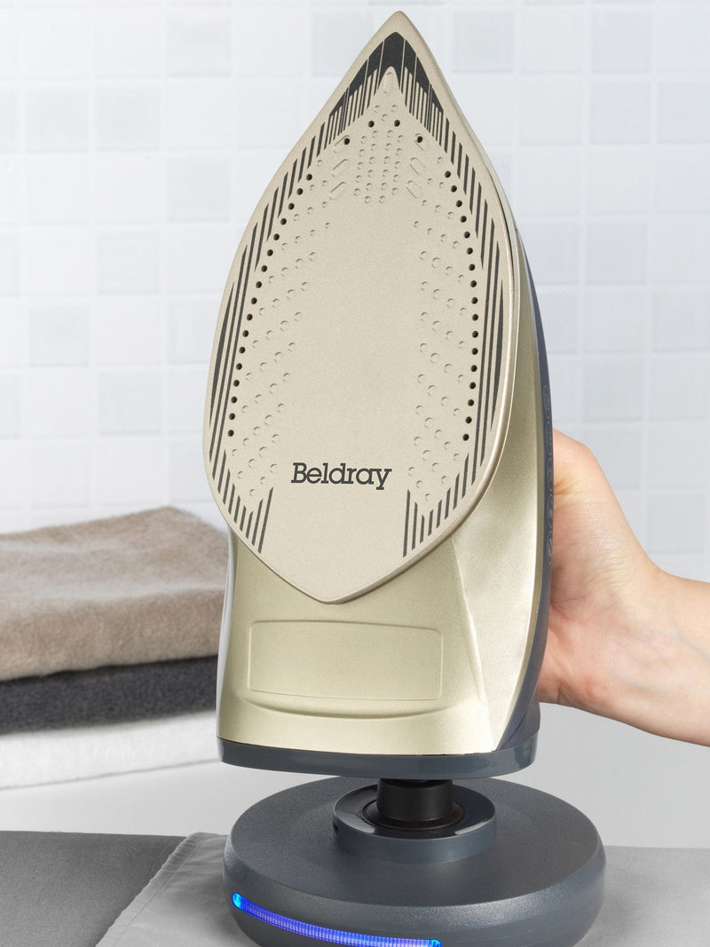 Beldray grey cordless 2-in-1 steam iron, UK version