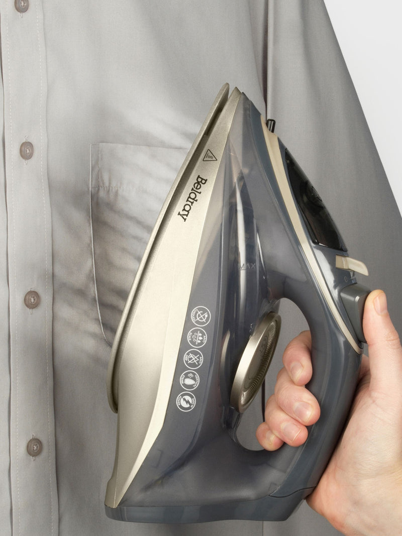 Beldray grey cordless 2-in-1 steam iron, UK version