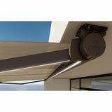 Olympus Hera retractable patio awning with LED lighting - British product