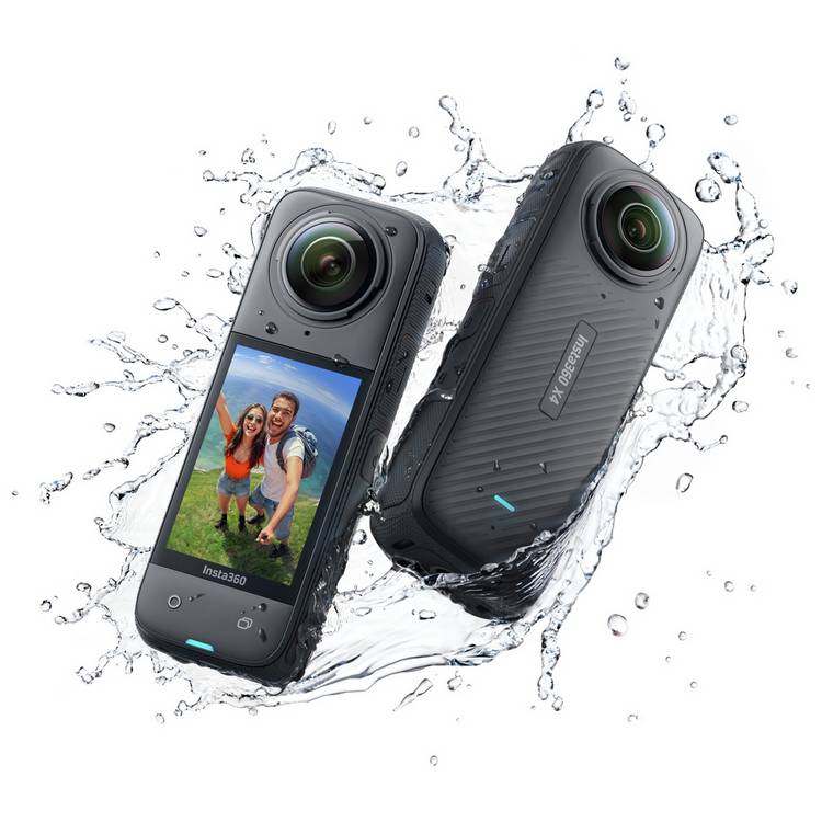 Insta360 X4 8K 360-degree action camera (British brand)