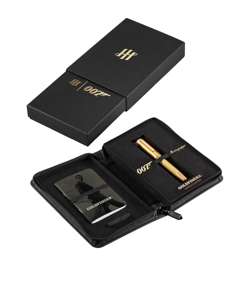 Montegrappa fountain pen Goldfinger 007 medium, imported from the UK