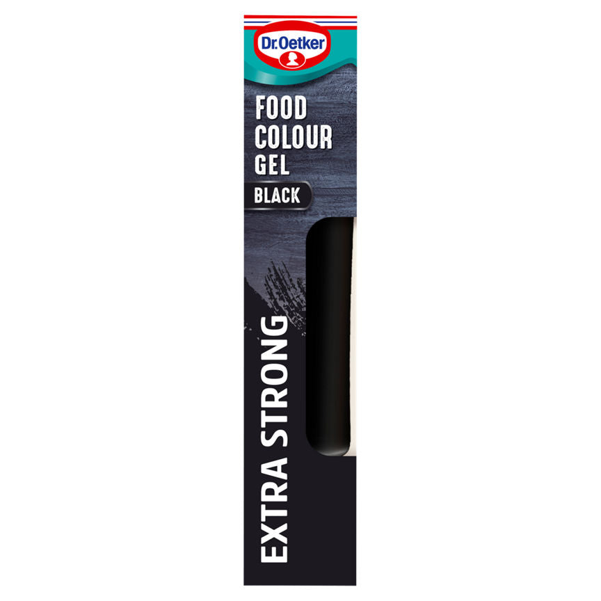 Dr. Oetker Extra Strong Black Food Colouring Gel - McGrocer