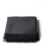 Prada Wool-Cashmere Symbole Throw, imported from the UK