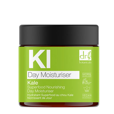 Superdrug Dr Botanicals Grønnkål Superfood Nærende Dags-fuktighetskrem 60ml- Kjøp online hos McGrocer