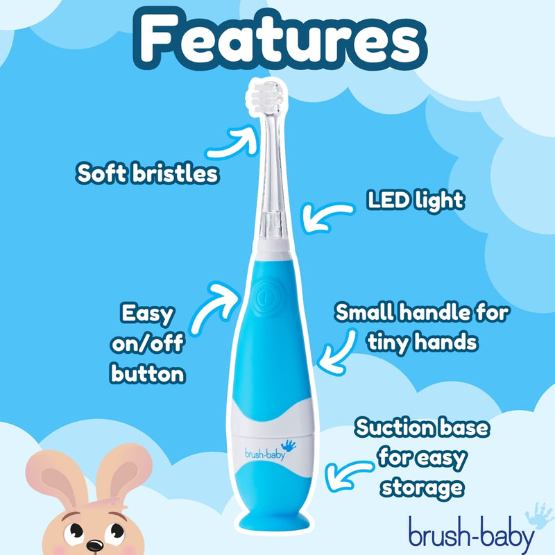 BabySonic toothbrush blue 0-3 years, UK version