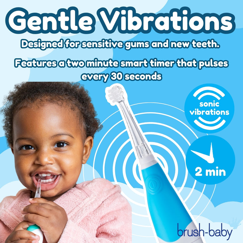 BabySonic toothbrush blue 0-3 years, UK version