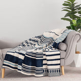 Costco UK Berkshire Chenille Striped Throw, 3 Colours, 152 x 178 cm- Buy online at McGrocer