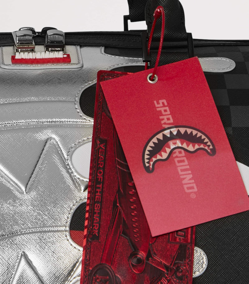 Sprayground duffle bag Silver Side Drip - British product