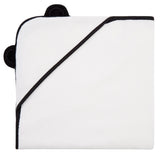 Panda Bamboo Kids Hooded Towel 90x90 cm, imported from the UK