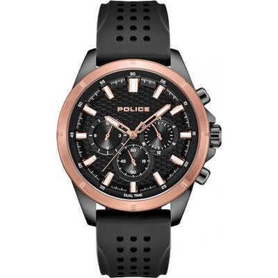 Superdrug Police Black Men's Motion Watch- Buy online at McGrocer