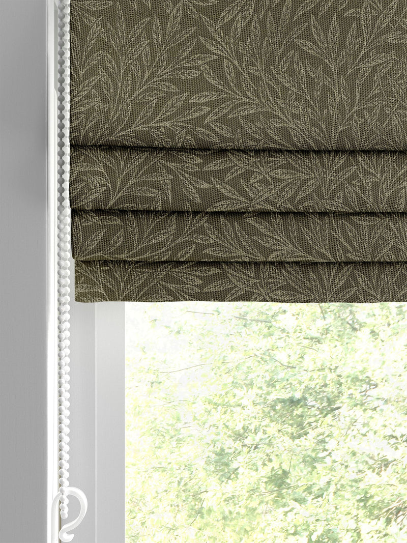 William Morris Green Willow roman blind made to measure, UK version
