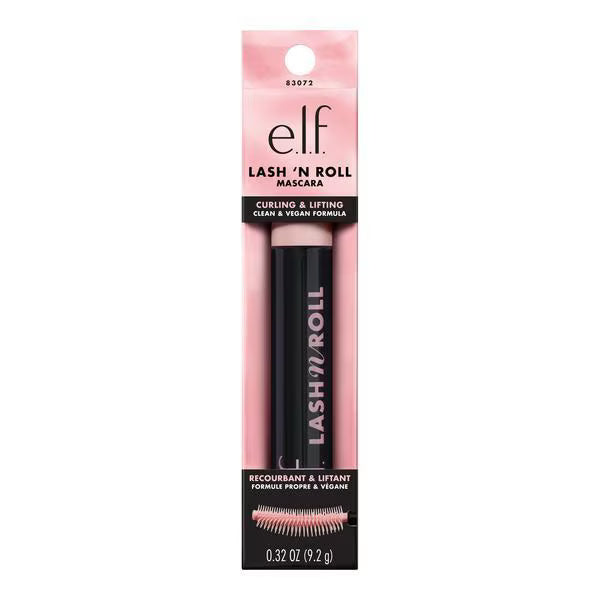 e.l.f. Lash N Roll mascara pitch black variant, UK version