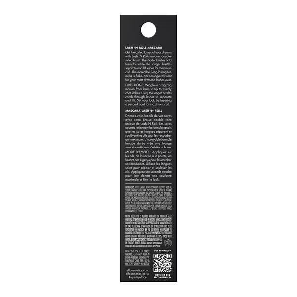 e.l.f. Lash N Roll mascara pitch black variant, UK version