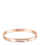 Messika Move Noa pink gold diamond bangle 0.11ct - British product