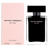 Narciso Rodriguez For Her Eau de Toilette 50ml, imported from the UK