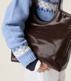 Miu Miu patent leather Ivy tote bag, imported from the UK