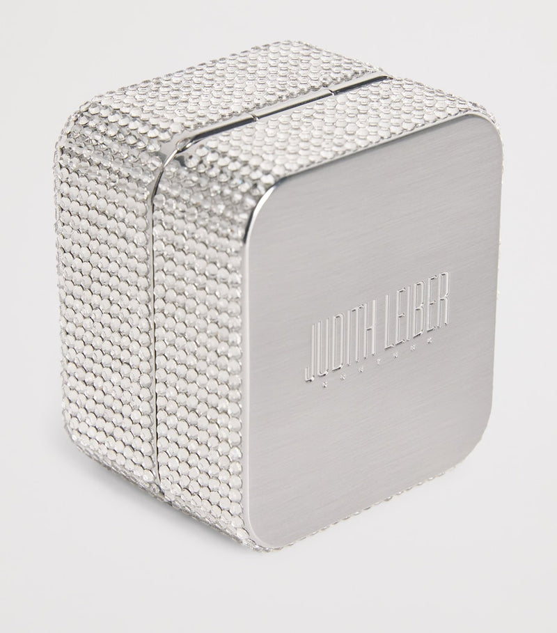 Judith Leiber 'Say Yes' miniature box with crystals, imported from the UK