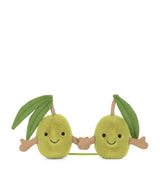 Harrods Jellycat Amuseables Pair of Olives Soft Toy 14cm- Buy online at McGrocer