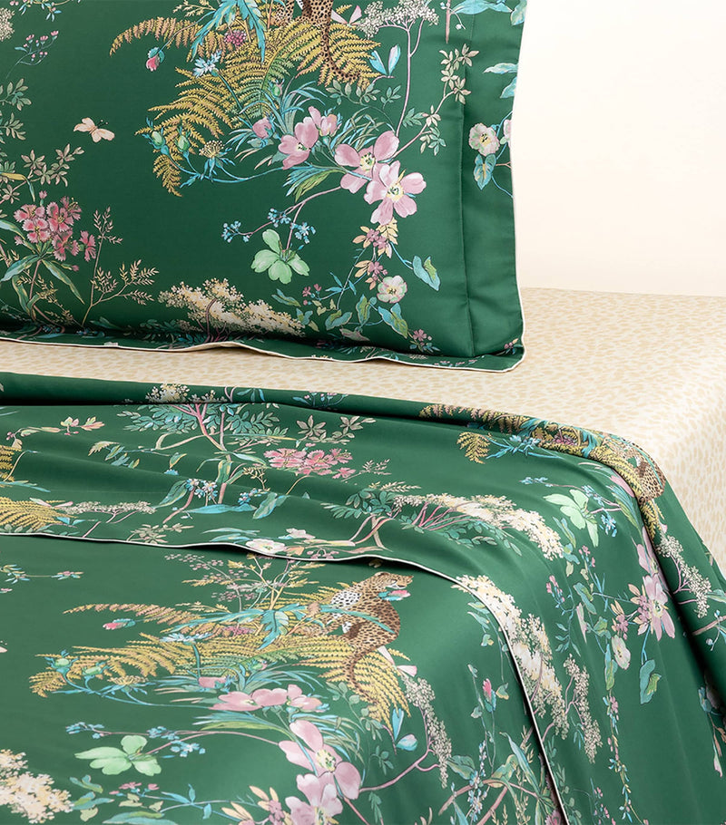 Yves Delorme Contes Double Flat Sheet 240cm x 295cm (British brand)