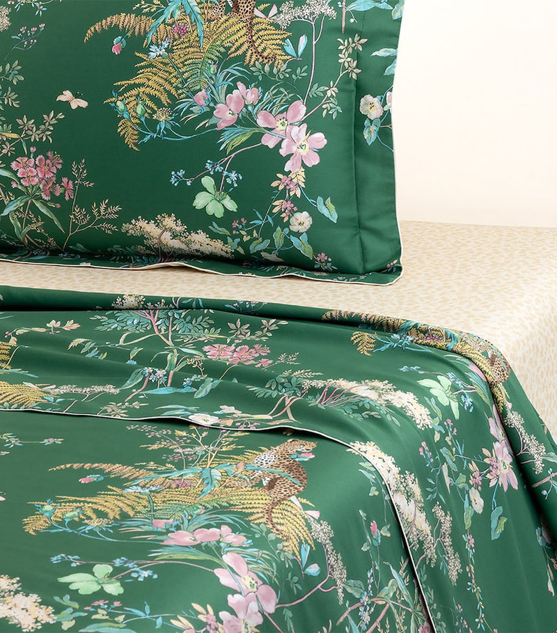 Yves Delorme Contes Double Flat Sheet 240cm x 295cm (British brand)