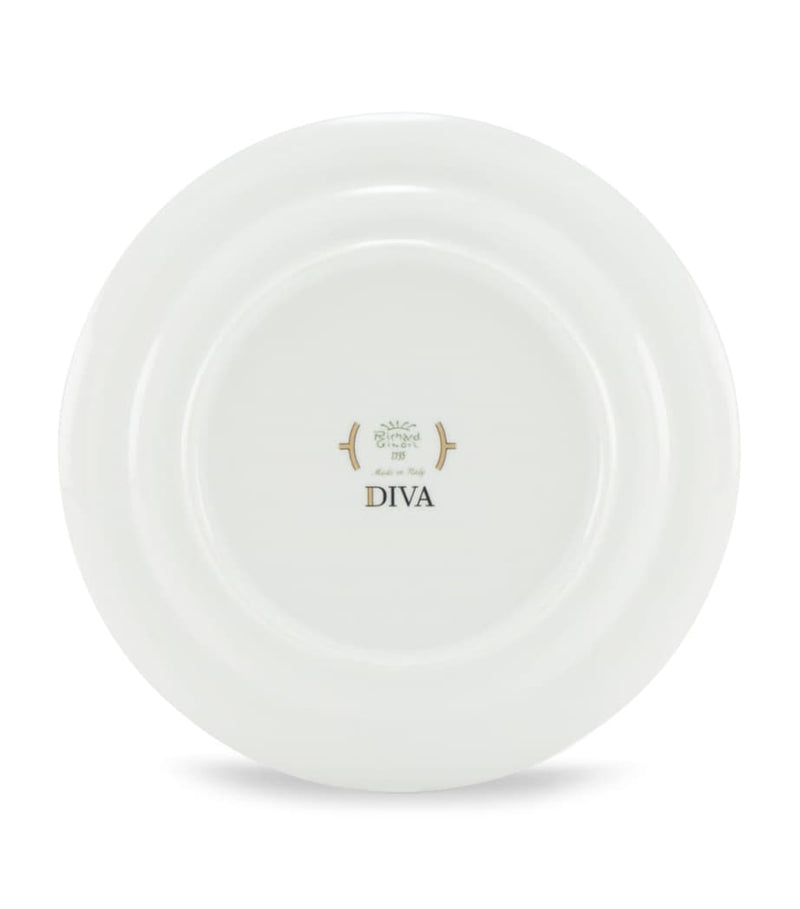 GINORI 1735 porcelain Celeste side plate 24cm, UK version