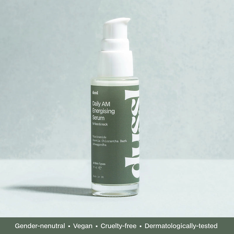 dussl daily AM energising serum 30ml - British product