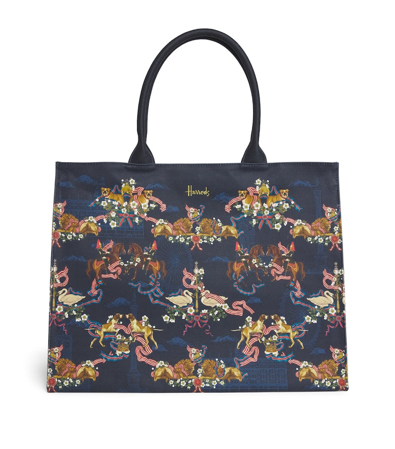 Harrods Great British tote bag large size, imported from the UK