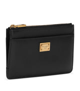 Harrods Dolce&Gabbana Calfskin Logo Card Holder- Buy online at McGrocer