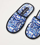 Dolce&Gabbana Casa Majolica travel set with sleep mask and slippers - British product