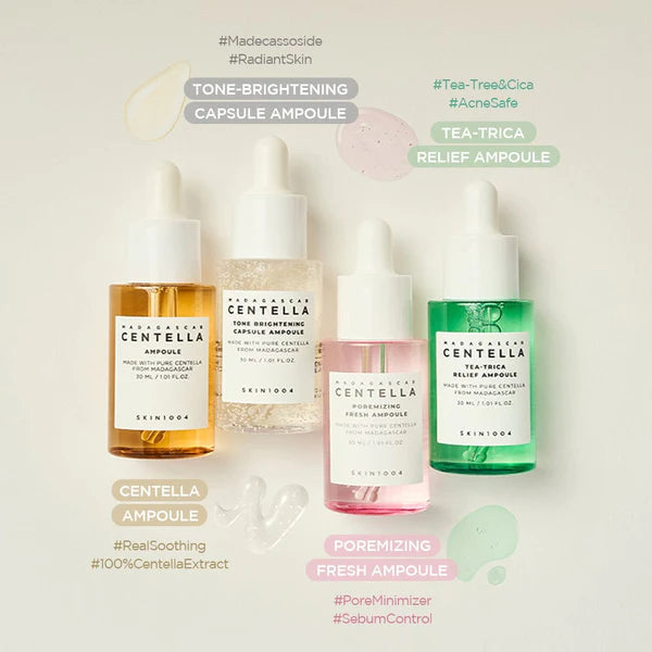 SKIN1004 Centella Ampoule Kit 4 x 30ml - British product