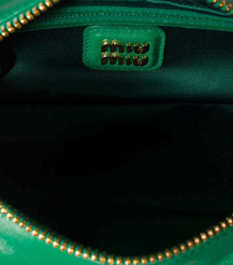 Miu Miu Arcadie top-handle bag in nappa leather, UK version