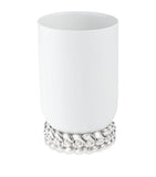 Christofle Babylone porcelain vase 19cm, UK version