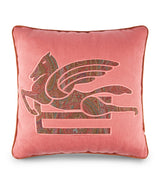 Harrods Etro Linen Embroidered Somerset Cushion 45cm x 45cm- Buy online at McGrocer