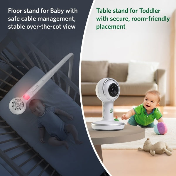 LeapFrog 5817HD baby monitor 7 inch over the cot - British product