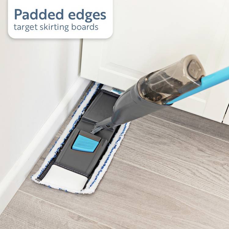 Minky 4 in 1 spray mop with microfibre pad, imported from the UK
