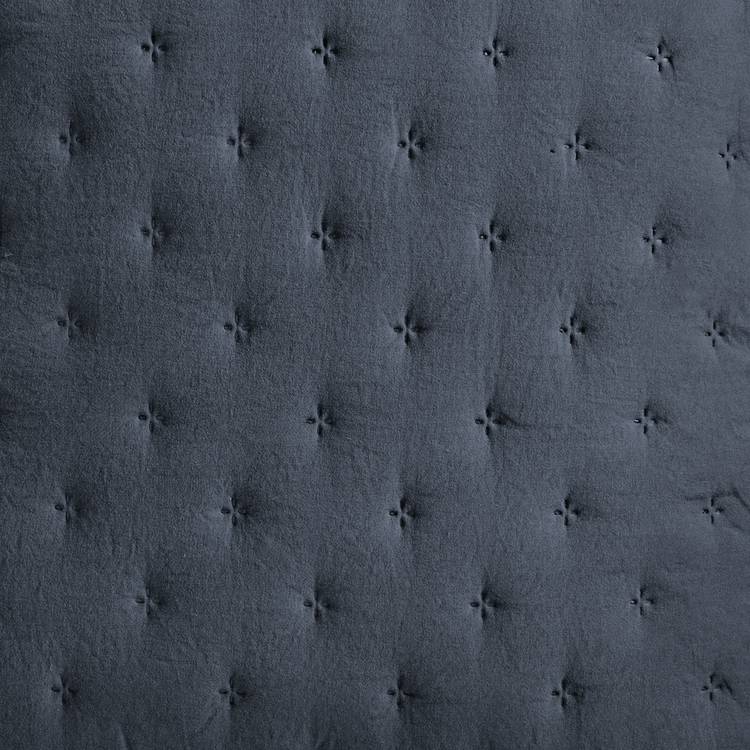 Argos Home pinsonic cushion charcoal 50x50cm, imported from the UK