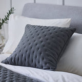 Argos Home pinsonic cushion charcoal 50x50cm, imported from the UK
