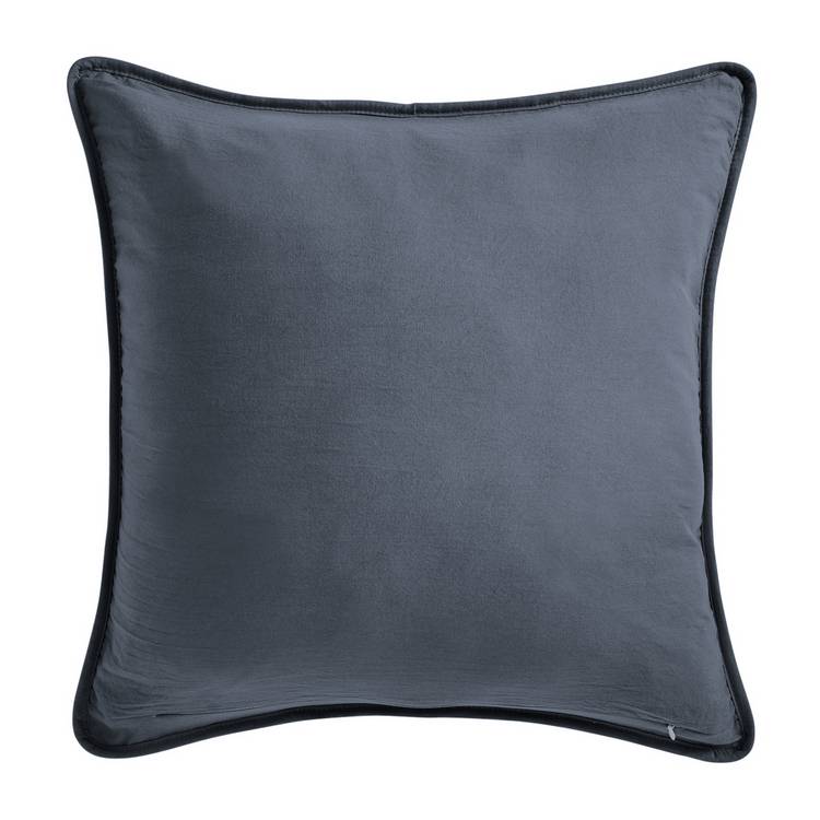 Argos Home pinsonic cushion charcoal 50x50cm, imported from the UK