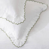 Argos Home Washed Scallop White single bedding set, UK version