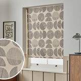 Habitat drawn circles blackout roller blind 90cm (British brand)