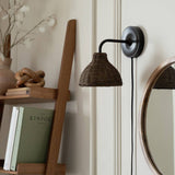 Argos Habitat Wicker Pear Plug-in Wall Light - Natural- Buy online at McGrocer