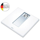 Beurer PS160 XXL acrylic digital bathroom scales white - British product